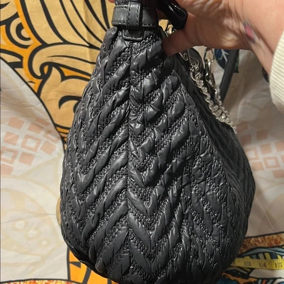 Coach Madison Quilted Chevron Nylon Sophia Satchel - F18634 - Picture 5 of 16